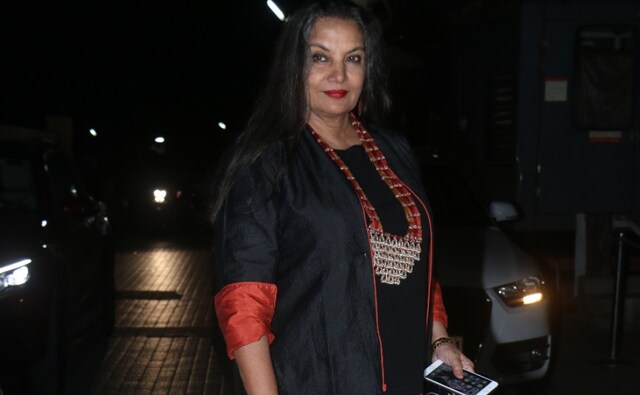 Shabana Azmi attended the special screening of Sui Dhaaga in Mumbai Shabana Azmi attended the special screening of Sui Dhaaga in Mumbai